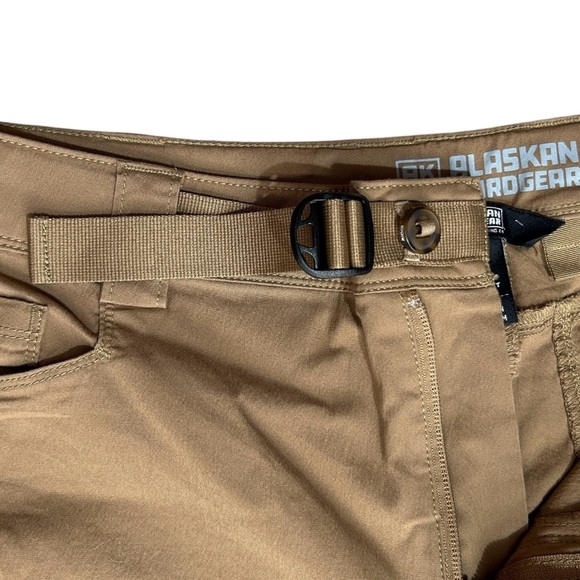 ALASKAN HARDGEAR  Duluth Trading Co. Free Rein Pants sz 16S Slim Leg AKHG Camel - Picture 5 of 11